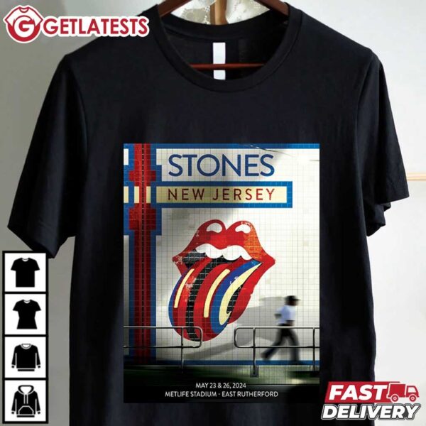 The Rolling Stones Show At Metlife Stadium Tour 2024 T Shirt (1)