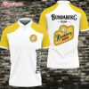 Bundaberg Rum Tnc va Yellow And White Color Polo Shirt