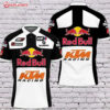 Red Bull KTM Racing White And Black Color Polo Shirt
