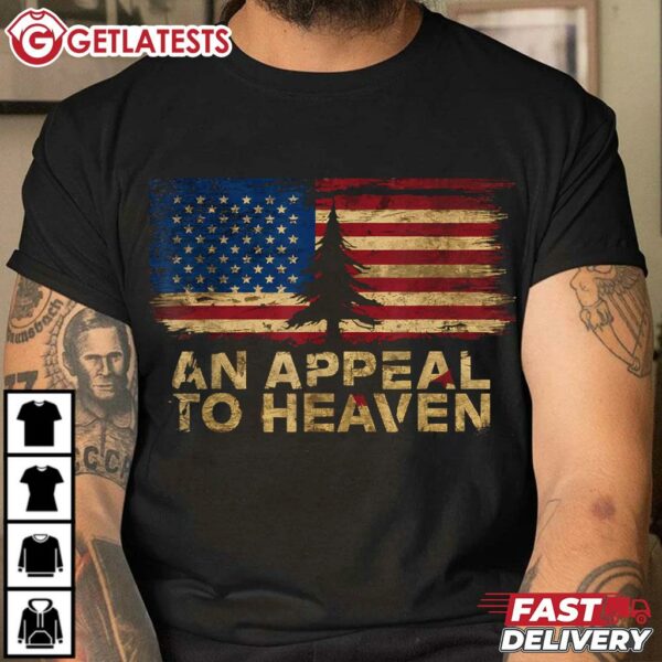 An Appeal to Heaven Patriotic American Flag T Shirt (1)