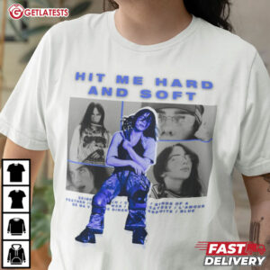 Hit Me Hard And Soft Album & Songs Version Billie Eilish T Shirt (3)