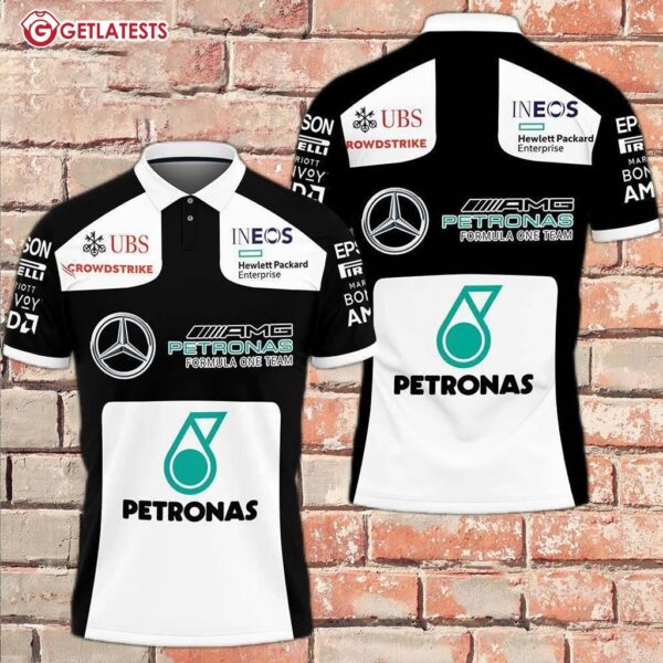 Mercedes AMG Petronas F1 Racing Polo Shirt