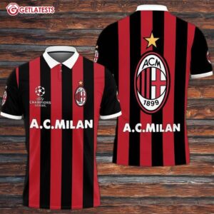 AC Milan UEFA Champions League Polo Shirt