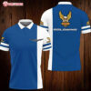 Honda Gold Wing Logo Blue And White Color Polo Shirt