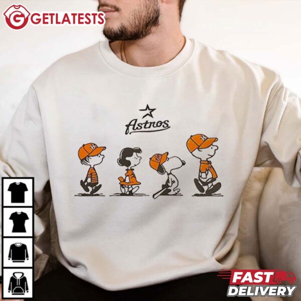 Astros Team the Peanuts T Shirt (4)