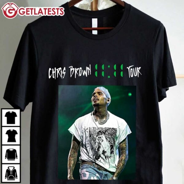 Chris Brown 1111 Tour Merch T Shirt (1)