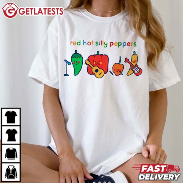 Red Hot Chilli Peppers Silly Funny T Shirt (2)
