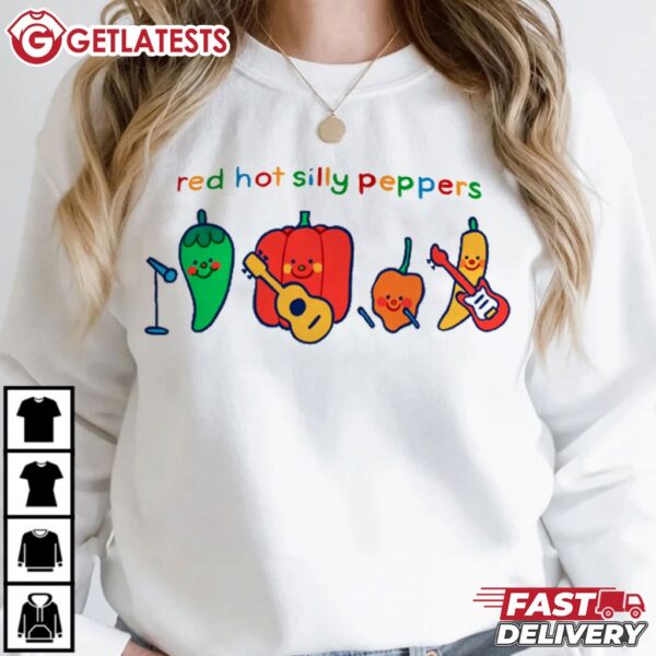 Red Hot Chilli Peppers Silly Funny T Shirt (4)