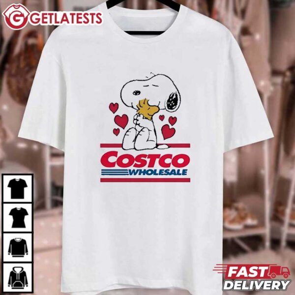 Snoopy And Woodstock Costco Wholesale Lovers T Shirt (1)