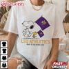 Snoopy and Woodstock LSU Athletics Road to Oklahoma T Shirt (3)