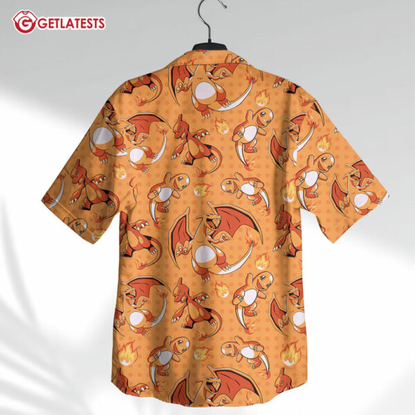 Charmander Evolution Fire Type Hawaiian Shirt and Shorts (3)