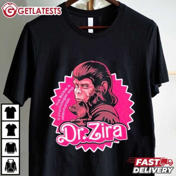 Dr. Zira Barbie Ape T Shirt (1)
