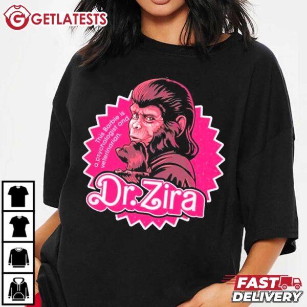Dr. Zira Barbie Ape T Shirt (2)