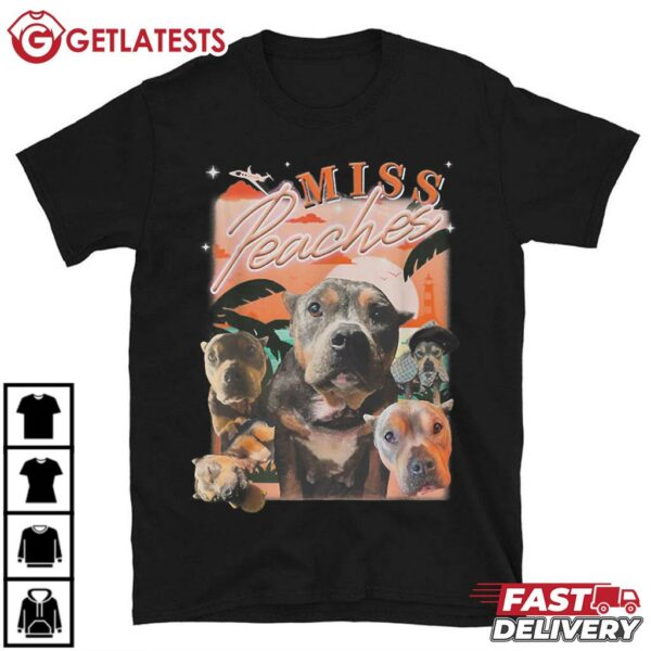 Miss Peaches Adopt Don’t Shop Pet T Shirt (1)