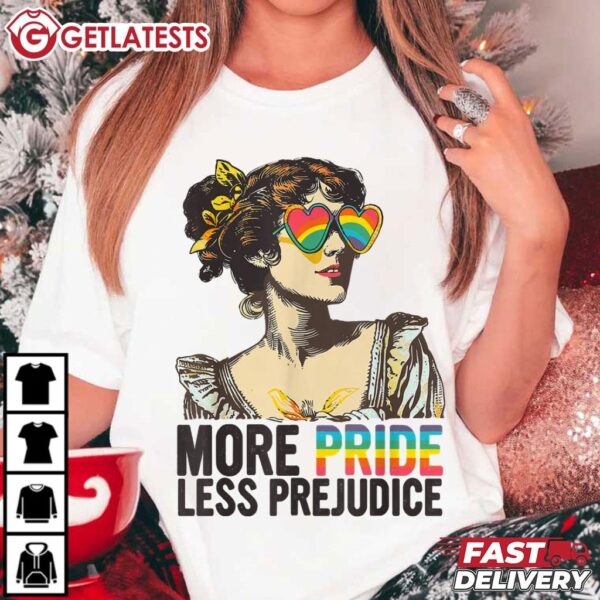 More Pride Less Prejudice Pride Month More Pride T Shirt (3)