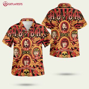 ABBA Hasta Mañana Rock n Roll Hawaiian Shirt