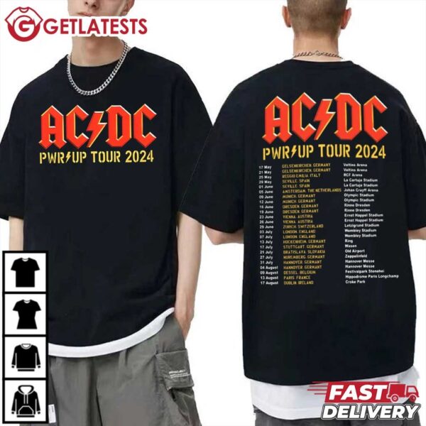 ACDC Power Up Tour 2024 PWR UP Merch T Shirt (2)