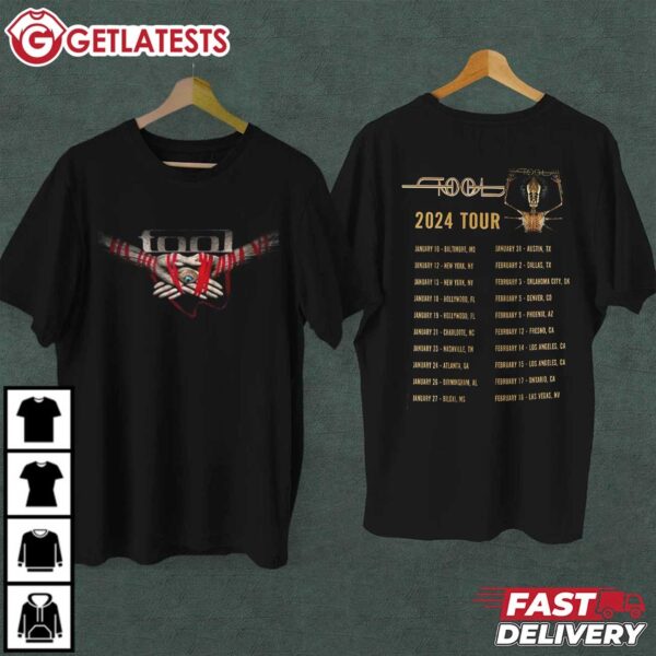 Tool Band 2024 Tour Merch T Shirt (1)