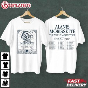 Alanis Morissette The Triple Moon Tour 2024 T Shirt (1)