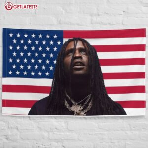 Chief Keef US Flag Wall Tapestry