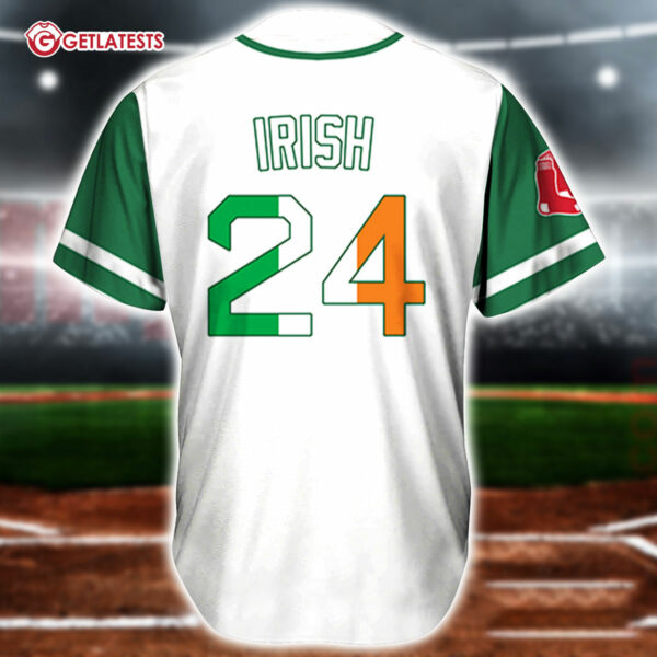 Boston Red Sox Irish Celebration Baseball Jersey (3)