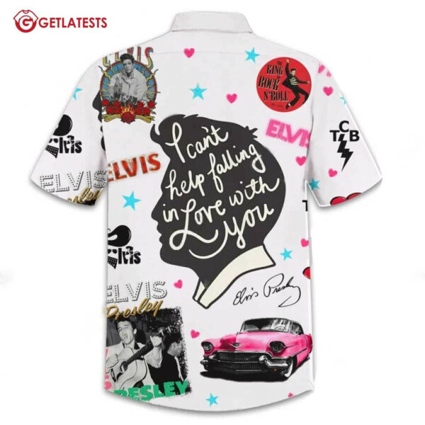 Elvis Presley King of Rock and Roll Hawaiian Shirt (1)