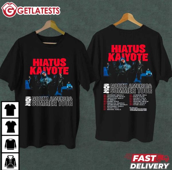 Hiatus Kaiyote 2024 North America Tour T Shirt (1)