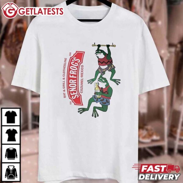 Señor Frog's Mexican Restaurant Fiesta T Shirt (1)