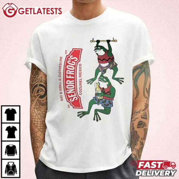Señor Frog's Mexican Restaurant Fiesta T Shirt (3)