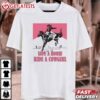 Save A Horse Ride A Cowgirl Lesbian Pride T Shirt (1)