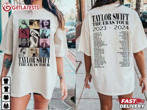 Taylor Swift Merch The Eras Tour T Shirt (2)