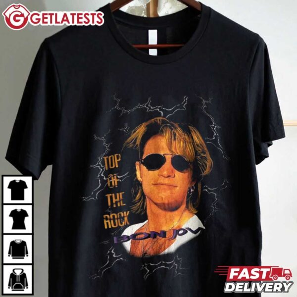 Bon Jovi Top of the Rock Memorabilia T Shirt (1)