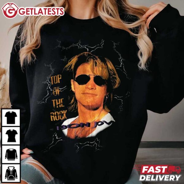 Bon Jovi Top of the Rock Memorabilia T Shirt (4)