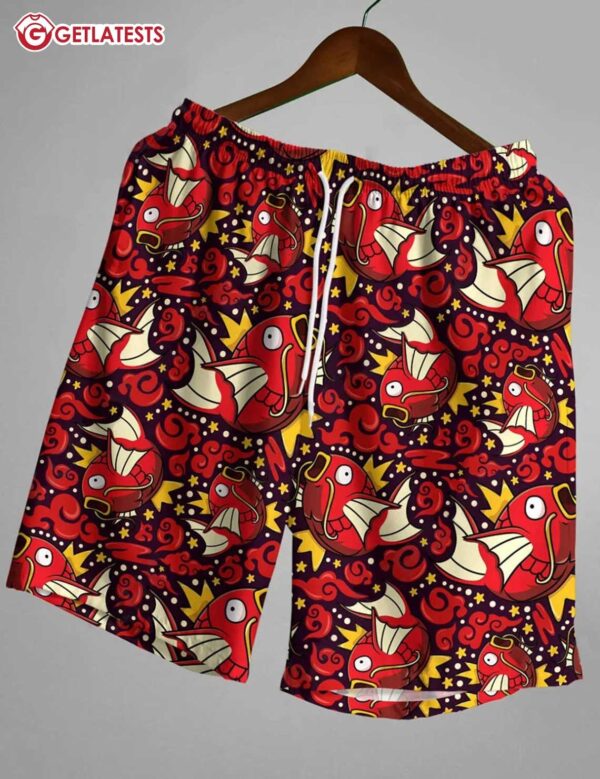 Magikarp Red Hawaiian Shirt and Shorts (1)