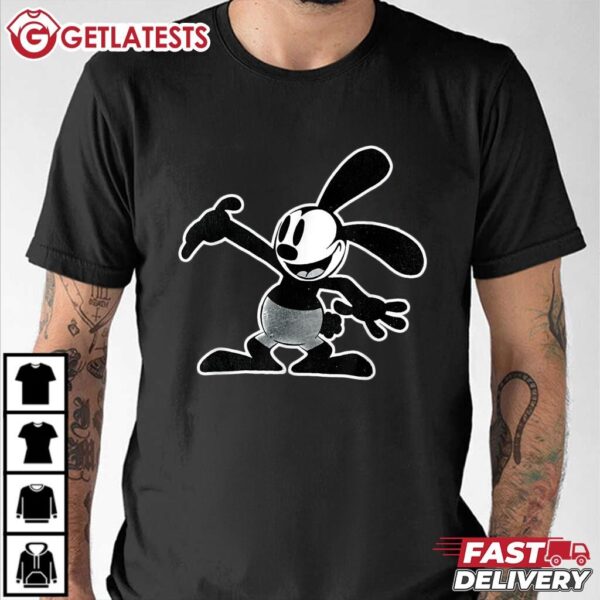 Oswald the Lucky Rabbit Vintage Cartoon 1927 T Shirt (2)