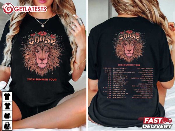 Goose Band 2024 Summer Tour T Shirt (2) t shirt