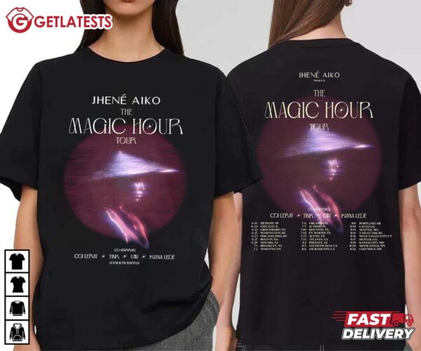 Jhene Aiko The Magic Hour Tour 2024 T Shirt (2) Tshirt
