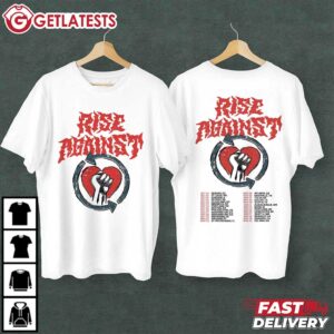 Rise Against 2024 Tour T Shirt (1) Tshirt