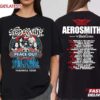 Farewell Tour Aerosmith Peace Out T Shirt (2) Tshirt