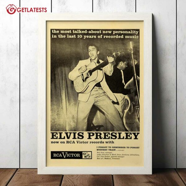 Elvis Presley 1955 RCA Victor Vintage Poster (1)
