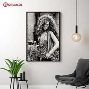 Janis Joplin Poster Music Fan Collectibles Vintage Music Poster (2)