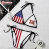 Miller High Life USA Flag Fourth Of July Bikini Set (1)
