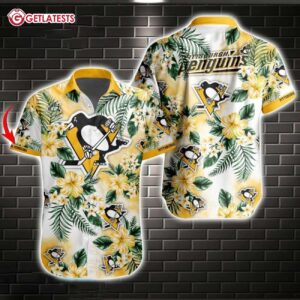 Pittsburgh Penguins Personalized Hawaiian Shirt