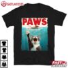 PAWS Parody Cat Meme T Shirt (1)