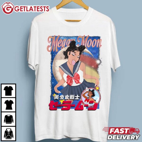 Megan Sailor Moon Megan Three Stallion T Shirt (1)