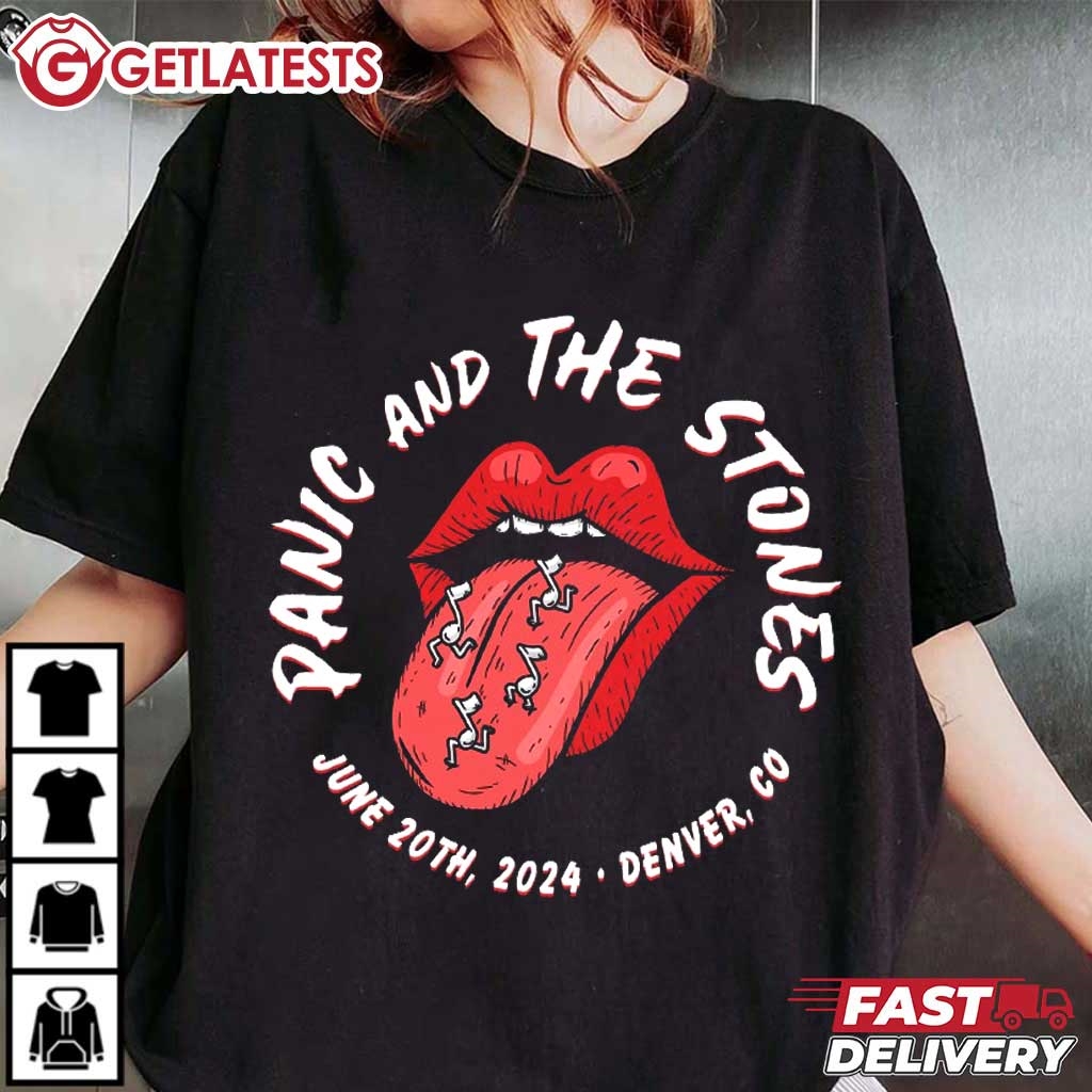 The Rolling Stones Panic and The Stones T-Shirt