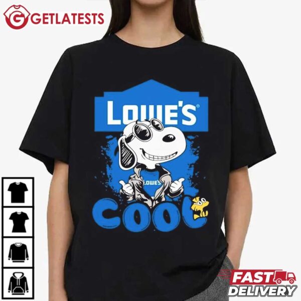 Snoopy and Woodstock x Lowe’s Logo T Shirt (3)