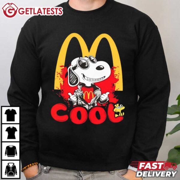 Snoopy and Woodstock McDonald T Shirt (1)