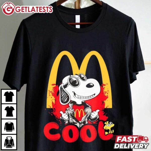 Snoopy and Woodstock McDonald T Shirt (2)