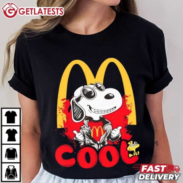 Snoopy and Woodstock McDonald T Shirt (4)